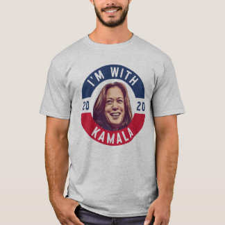 Ich bin mit Kamala T-Shirt