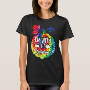 Ich bin mit Ladybug-Paar passendem Halloween-Kostü T-Shirt