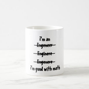 Ich bin mit Mathe gut Kaffeetasse