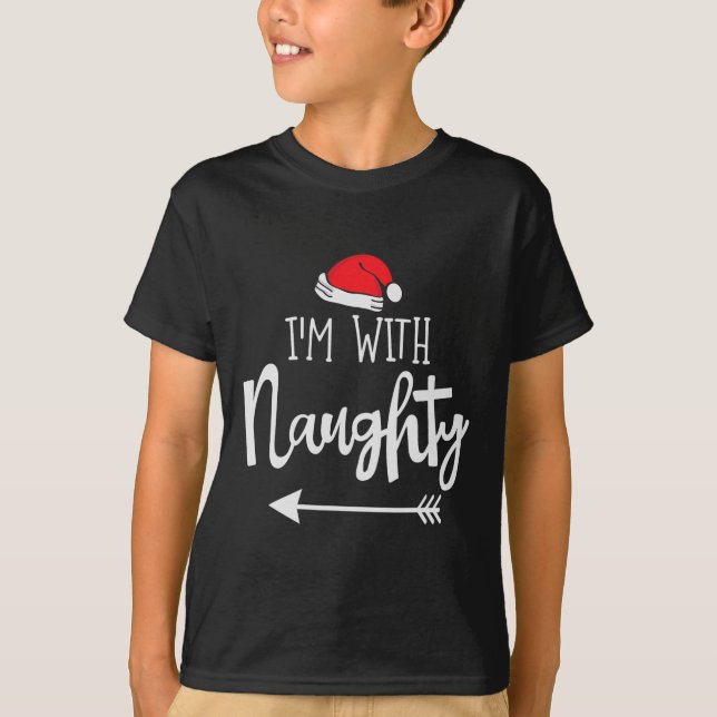Ich bin mit netten Weihnachten zwei Geschenkkostüm T-Shirt (Vorderseite)
