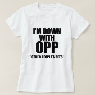ICH BIN MIT OPP ANDEREN LEUTEN GESCHLOSSEN T-Shirt