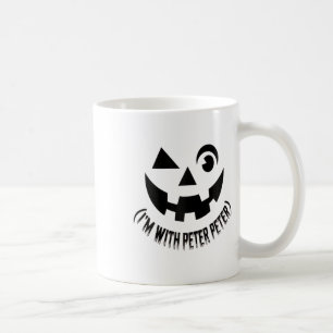 Ich bin mit Peter Pumpkin Eater Paare Halloween Co Kaffeetasse