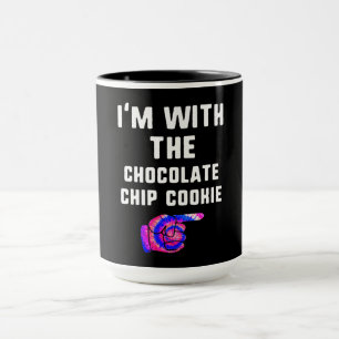 Ich bin mit Schokolade Chip Cookie GEFÄRBTE KRAW Tasse