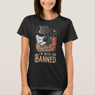 Ich bin mit The Banned Read Banned Books Lover Boo T-Shirt