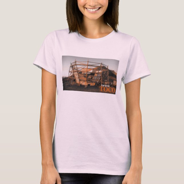 Ich bin mit Toco Retro T - Shirt (Women's) (Vorderseite)