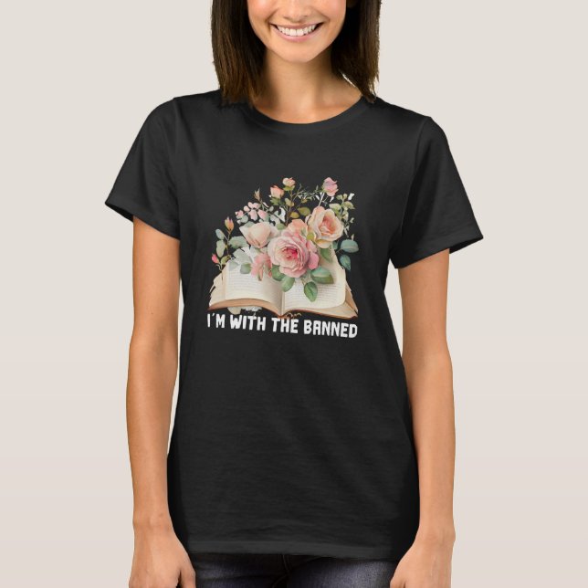 Ich bin mit verbotenen Büchern, die ich gelesen ha T-Shirt (Vorderseite)