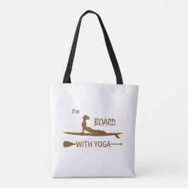 Ich bin mit Yoga an Bord Tasche