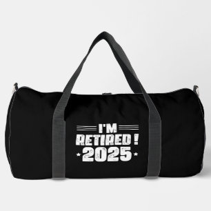 Ich bin müde! 2025 - Feiern im Stil Duffle Bag