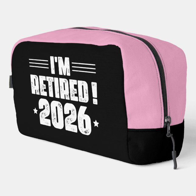 Ich bin müde! 2026 - Feiern im Stil Waschbeutel (Rechte Ecke)