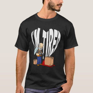 Ich bin müdes Herz Arbeitskollege Swagazon Mitarbe T-Shirt