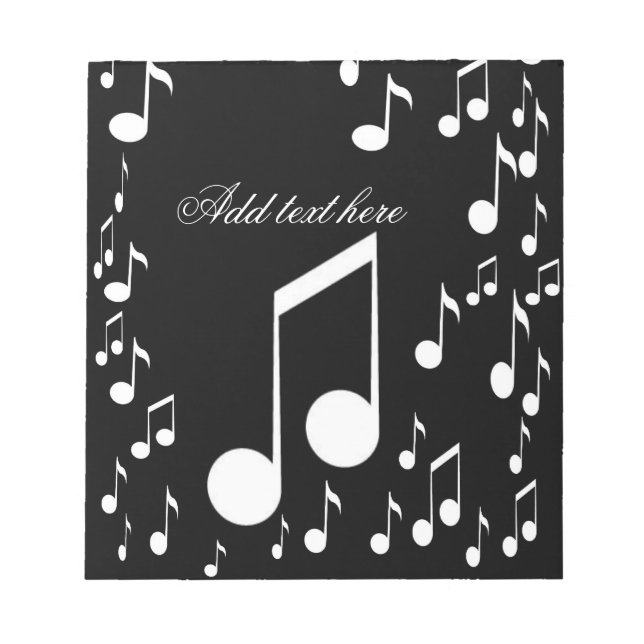 Ich bin Musik_ Notizblock (Vorderseite)