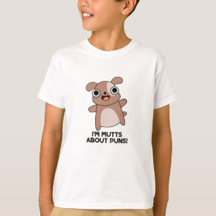 Ich bin Mutts über Puns Funny Dog Pun T-Shirt