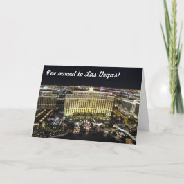 Ich bin nach Las Vegas umgezogen Ankündigung