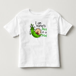 Ich bin Nanas Erbse in einer Hülse 1 Kleinkind T-shirt