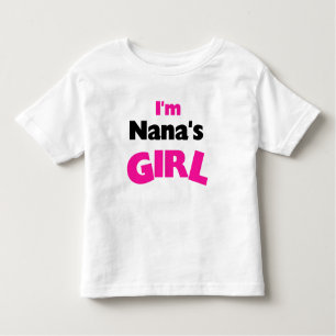 Ich bin Nanas Mädchen Kleinkind T-shirt