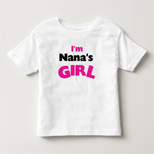 Ich bin Nanas Mädchen Kleinkind T-shirt