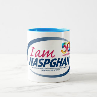 Ich bin NASPGHAN-Tasse Zweifarbige Tasse