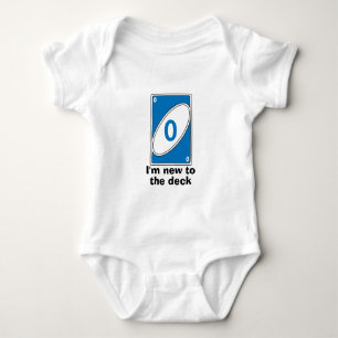 Ich bin neu am Deck   Funny Baby Costume w/Family Strampler