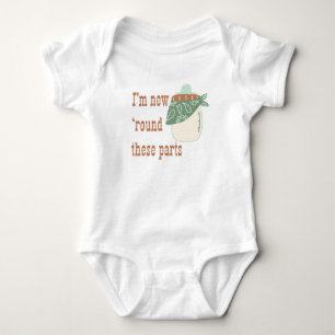 Ich bin neu hier in der Gegend - Country Western C Baby Strampler