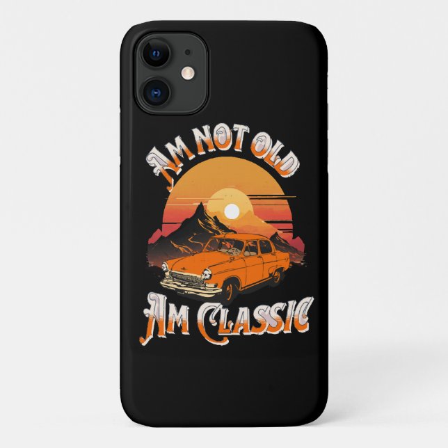 Ich bin nicht alt Case-Mate iPhone hülle (Rückseite)