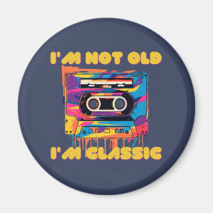 Ich bin nicht alt, ich bin Classic, wpap, Kassette Magnet