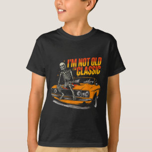 Ich bin nicht alt, ich bin Clic Lustiger Auto-Graf T-Shirt