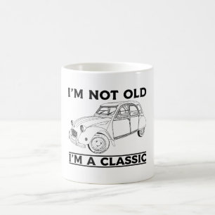 Ich bin nicht alt, ich bin ein Klassiker Kaffeetasse