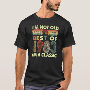 Ich bin nicht alt, ich bin ein klassischer Vintage T-Shirt