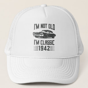 Ich bin nicht alt, ich bin ein klassisches 1942 80 truckerkappe