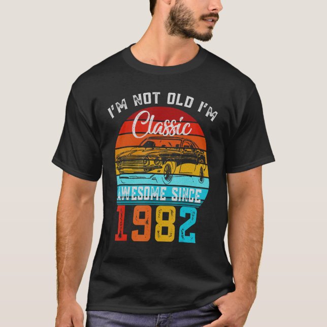Ich bin nicht alt, ich bin ein klassisches Auto Vi T-Shirt (Vorderseite)