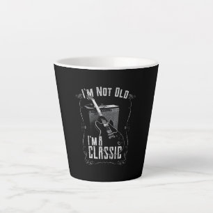 Ich bin nicht alt, ich bin ein klassisches Gitarre Milchtasse