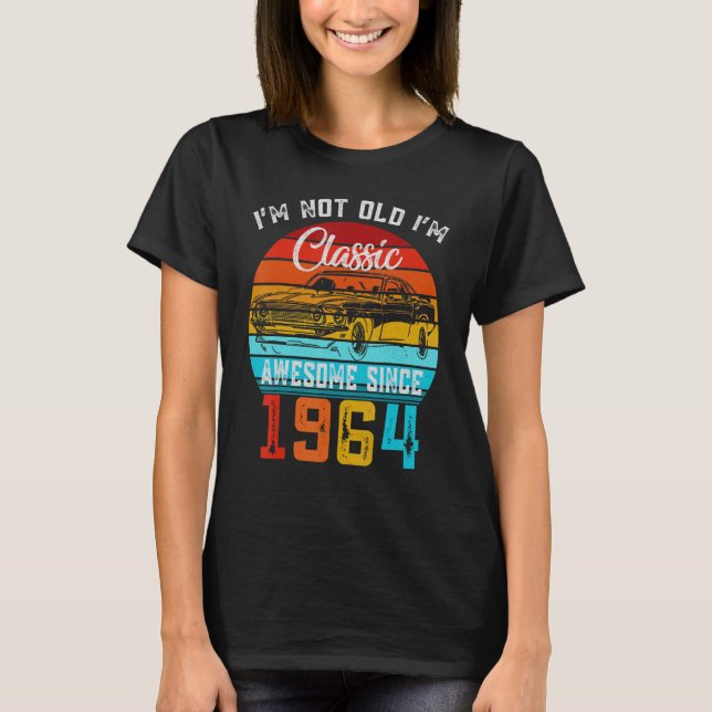 Ich bin nicht alt, ich bin ein klassisches, lustig T-Shirt (Vorderseite)