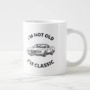 Ich bin nicht alt, ich bin eine klassische Tasse
