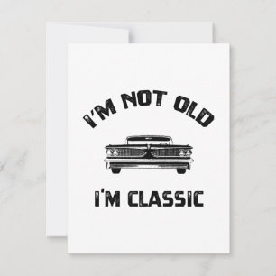 Ich bin nicht alt, ich bin einfach klassisch