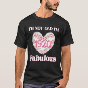 Ich bin nicht alt, ich bin fabelhaft Vintages Blum T-Shirt