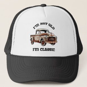 ICH BIN NICHT ALT ICH BIN KLASSIKER rostiger Picku Truckerkappe