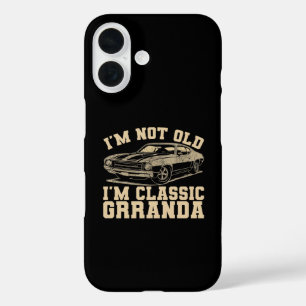 Ich bin nicht alt, ich bin klassisch Grranda iPhone 16 Hülle