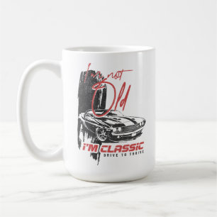 Ich bin nicht alt, ich bin klassisch lustig Auto G Kaffeetasse