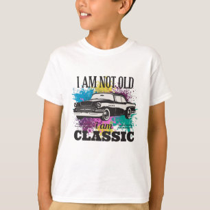 Ich bin nicht alt, ich bin klassische grungy Farbe T-Shirt