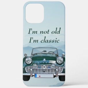 Ich bin nicht alt ich bin klassische Trendy Vintag Case-Mate iPhone Hülle