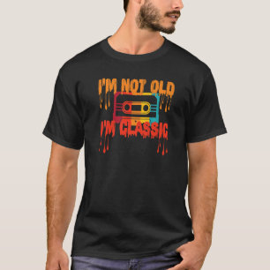 Ich bin nicht alt, ich bin klassische Vintag-Audio T-Shirt