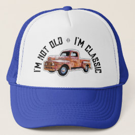 Ich bin nicht alt, ich bin klassischer LKW-Grafik Truckerkappe