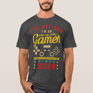 Ich bin nicht alt im a Geschickte 2018VideogameGam T-Shirt