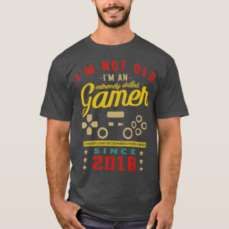 Ich bin nicht alt im a Geschickte 2018VideogameGam T-Shirt