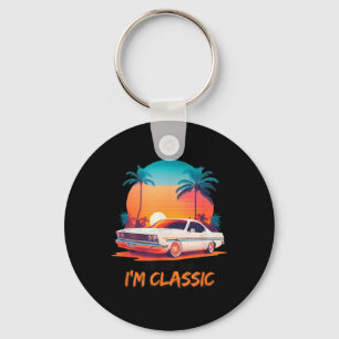 Ich bin nicht alt im Clic , lustige Autos Grafik, Schlüsselanhänger