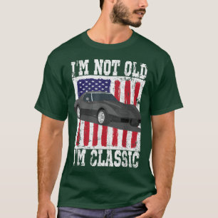 Ich bin nicht alt im klassischen lustigen Auto Gra T-Shirt
