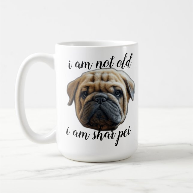 ICH BIN NICHT ALT KAFFEETASSE (Links)
