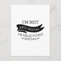 Ich bin nicht antisozial