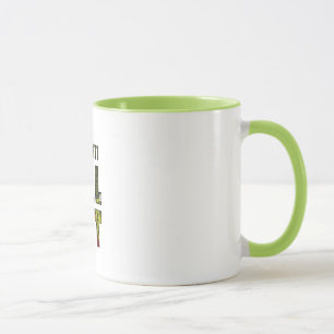 Ich bin nicht Antisoziales, das ich Antiidiot bin. Tasse