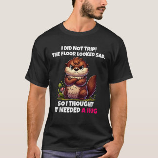 Ich bin nicht auf den Boden gereist, es sah trauri T-Shirt